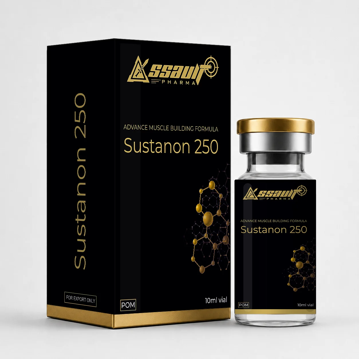 Sustanon 250 injectable product packaging
