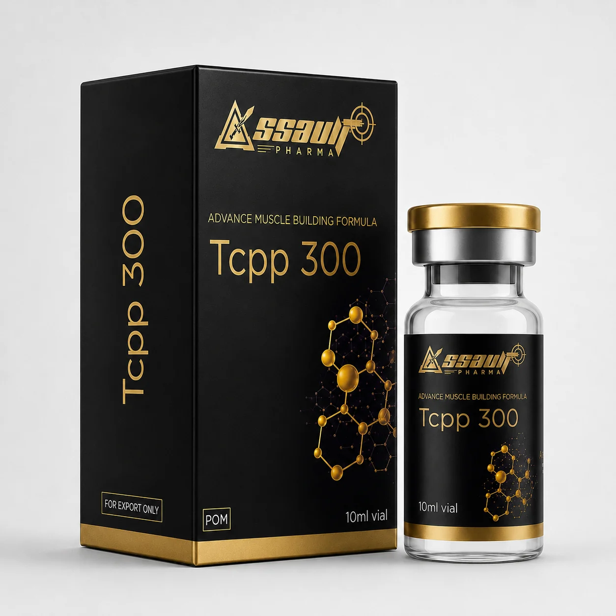 TCPP 300 injectable product packaging